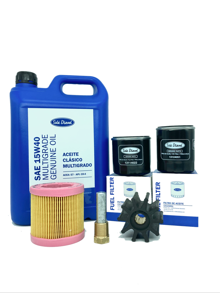 Pack Mantenimiento 400h Solé Mini-17/26/29/33