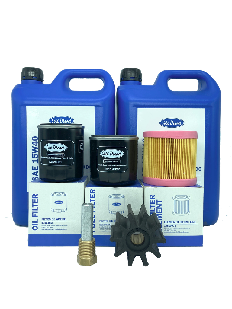 Pack Mantenimiento 400h Solé Mini-44